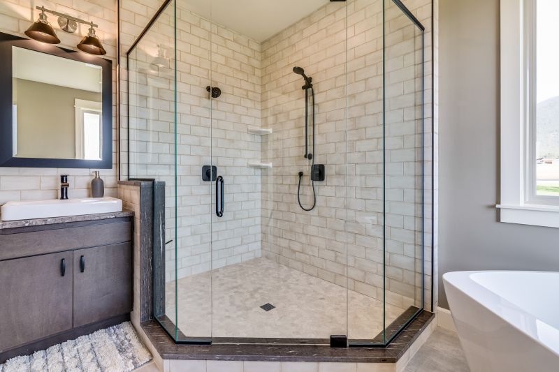Shower Enclosure Setup
